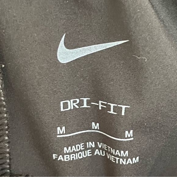 Girl’s Nike Black & White Jogger Track Pants Nylon Size Medium - Picture 7 of 12